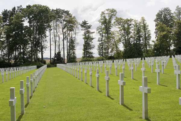 Picardie: Cimitero militare americano della I Guerra mondiale