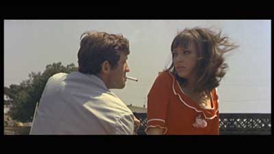 Pierrot le Fou (Il bandito delle undici) - Jean-Luc Godard (Jean-Paul Belmondo, Anna Karina)