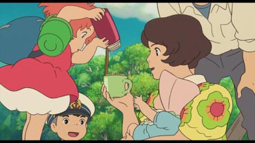 onyo sulla scogliera (Gake no ue no Ponyo) - Miyazaki